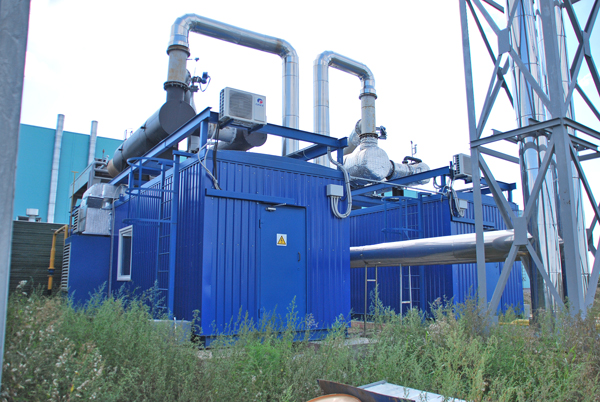 Когенерационный энергоцентр в аквапарке в Рязани